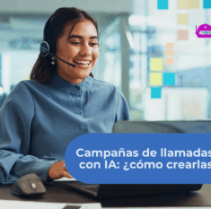 Campañas de llamadas salientes con inteligencia artificial integradas en centralita virtual