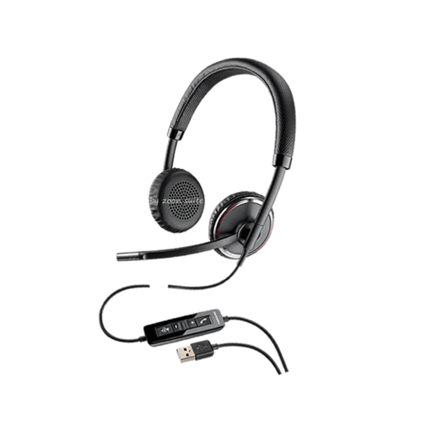 Auricular profesional dúo Plantronics M175 con cable compatible con centralita Zoon Suite