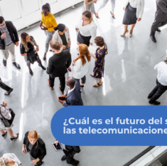 Tendencias y futuro del sector de las telecomunicaciones en 2026 con IA conversacional para administración de fincas.